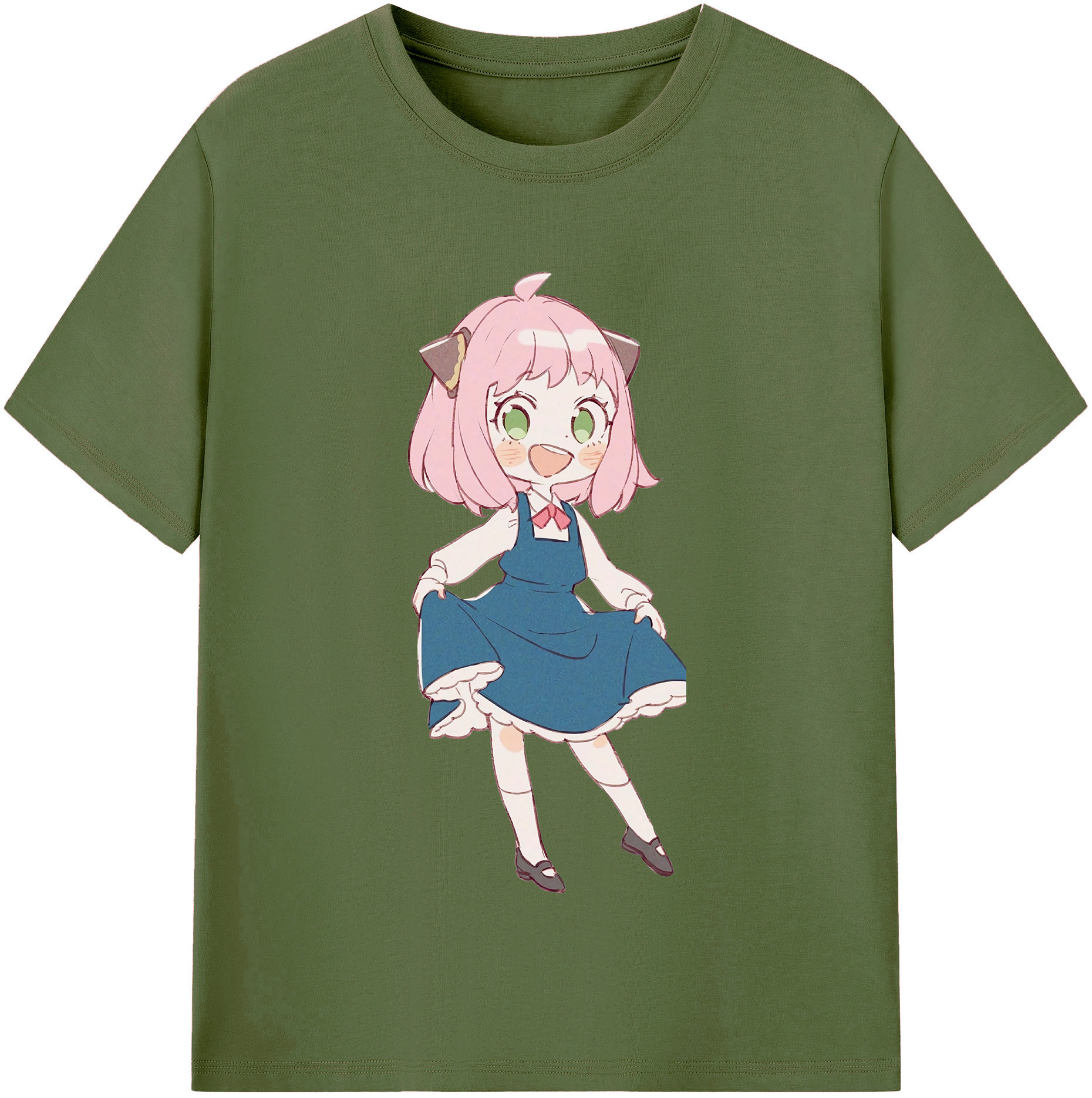 （画像用） SPY×FAMILY间谍家家酒 綿100％半袖Tシャツ（フロントプリント）